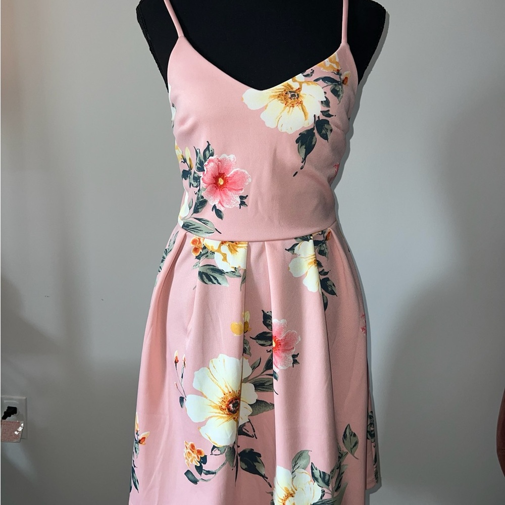 Floral Pink Dress